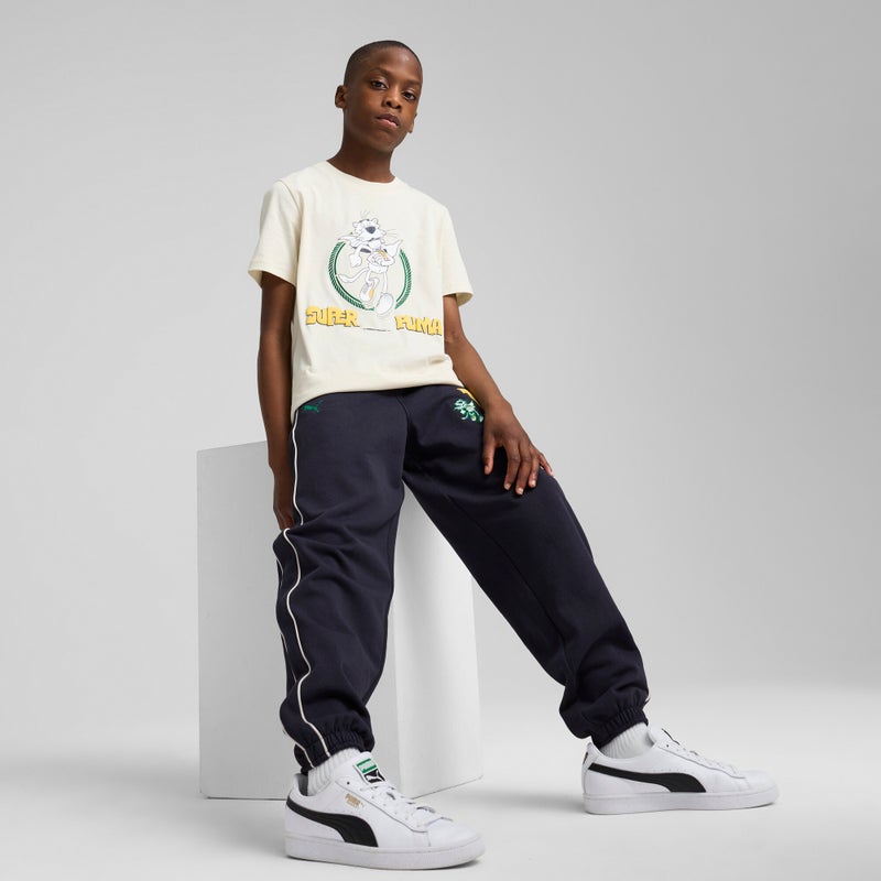 بوما بنطال رياضي T7 SUPER PUMA للشباب - Image 3